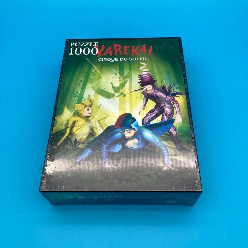 Sealed NIB Cirque Du Soleil Varekai 1000 Pc Jigsaw Puzzle 2012 Pierre Belvedere